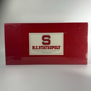 NC Stateopoly Board Game Vintage 1987 2nd Edition Complete Monopoly